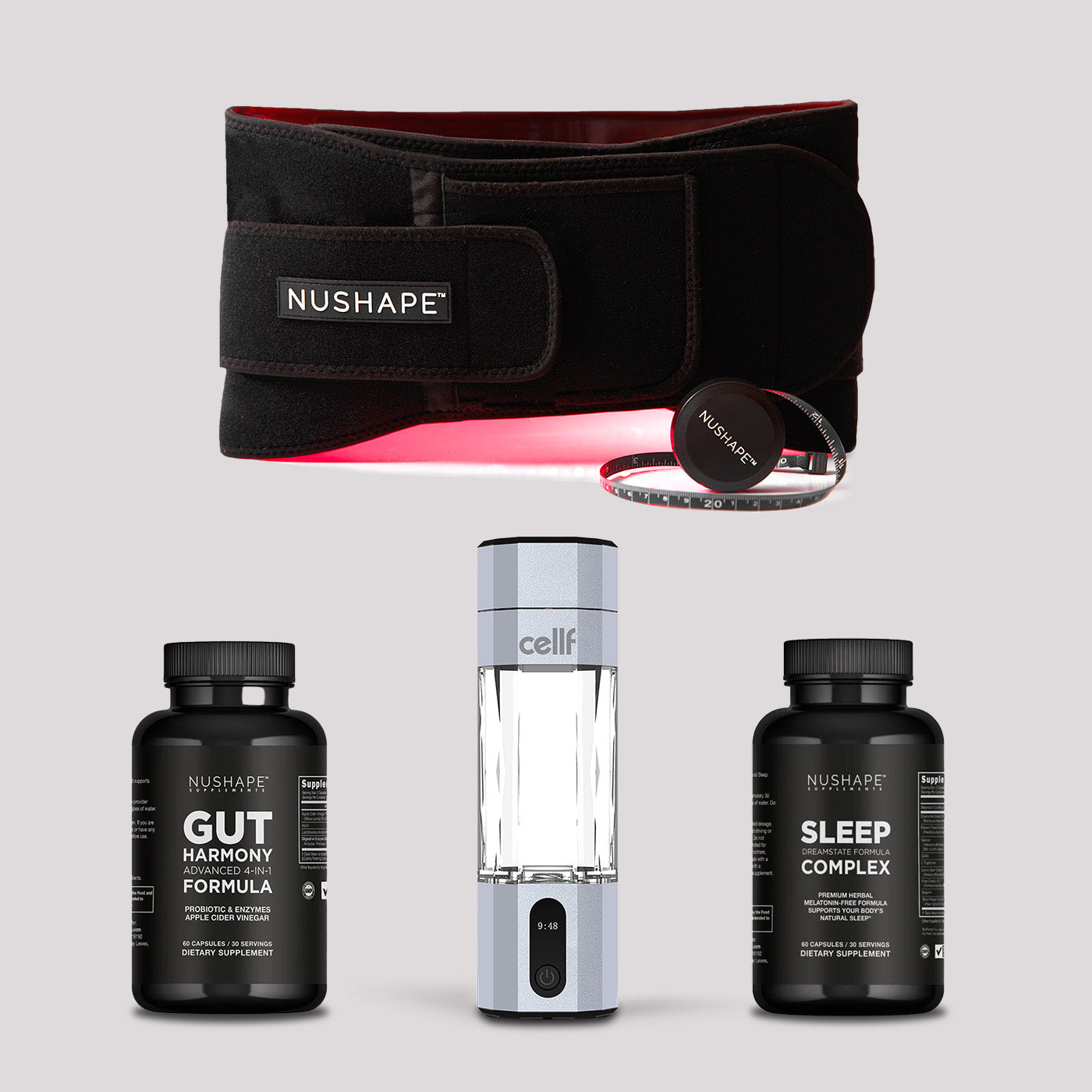 The Wellness 4.0 System Bundle | Sculpt, Hydrate, Digest, and Restore.